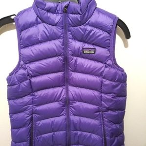 Girl purple vest